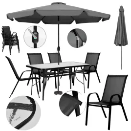 stol-ogrodowy-szklany-z-parasolem-300-cm-6-krzesel-metal-czarne-podstawa