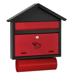skrzynka-na-listy-domek-prosty-z-tuba-460x400x75mm-czarno-czerwona
