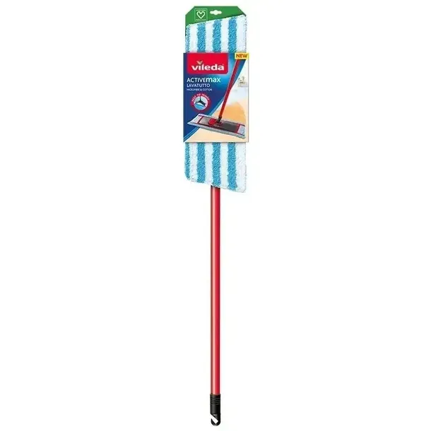 vileda-mop-plaski-active-max-czerwono-grafitowy-z-drazkiem-130-cm-typ-plaski