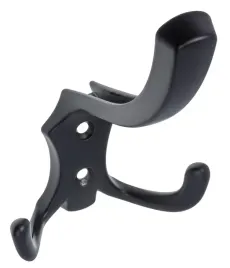 wieszak-scienny-podwojny-odgiety-13cm-czarny-haczyk-zawieszka-przykrecany