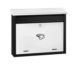 skrzynka-na-listy-340x400x100mm-czarno-biala