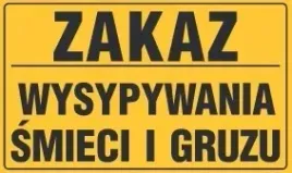 tablica-zakaz-wysypywania-gruzu-i-smieci
