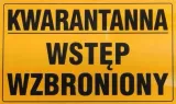 tablica-kwarantanna-wstep-wzbroniony