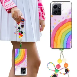 etui-do-xiaomi-redmi-note-12-4g-z-polyskiemor-korale-brelokor-pastel-power