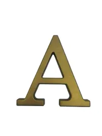 litera-na-dom-plastikowa-9cm-zlota-a