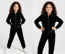 dres-welurowy-dla-dziewczynki-128-sportowy-bluza-spodnie-komplet-zestaw