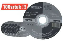 tarcza-tnaca-do-metalu-125mm-x-1mm-x-222mm-diamanto-inox-steel-100szt