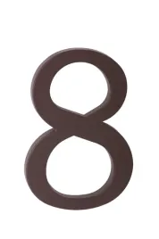 cyfra-na-dom-plastikowa-8-brazowa-175cm