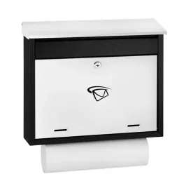 skrzynka-na-listy-z-tuba-440x400x100-czarno-biala