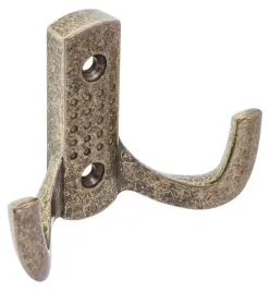 wieszak-scienny-podwojny-6cm-patyna-haczyk-zawieszka-przykrecany