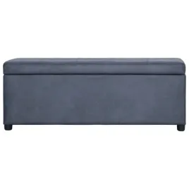 vidaxl-lawka-ze-schowkiem-116-cm-szara-sztuczna-skora-zamszowa