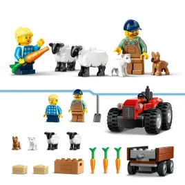 lego-city-60461-klocki-czerwony-traktor-z-przyczepa-i-owcami-zestaw