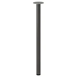 ikea-adils-noga-ciemnoszary-stol-biurko-1szt