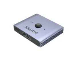 unitek-v1609a-dwukierunkowy-przelacznik-displayport-usb-c-8k-kompaktowy