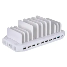 unitek-y-2190-stacja-ladujaca-10xusb-160w-szybka-qc3-usb-c-60w