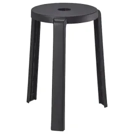 ikea-ibbarbo-stolek-taboret-ciemnoszary-45-cm
