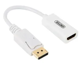 unitek-y-6332-adapter-displayport-hdmi-4k-kompaktowy-20cm-plug-and-play