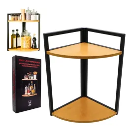 polka-narozna-wolnostojaca-dwupoziomowa-metalowo-drewniana-42-cm-do-salonu