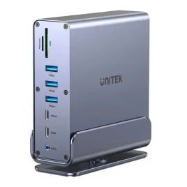 unitek-stacja-dokujaca-d1135-displaylink-3x4k-usb-c-100w-wydajna-kompaktowa
