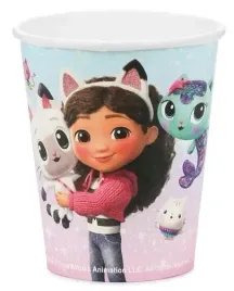 kubeczki-papierowe-koci-domek-gabi-250ml-6szt-dekoracja-urodzinowa-kotki