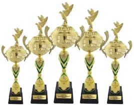 komplet-pucharow-5szt-zloto-zielone-loty-golebi-pocztowych-pzhgp-grawerki