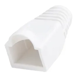unitek-oslona-wtyku-rj45-6-mm-100-szt-biala-ochronna-gumowa