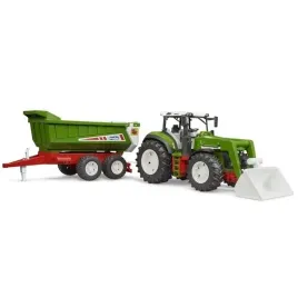 traktor-roadmax-bruder-03452-z-ladowaczem-czolowym-i-przyczepa