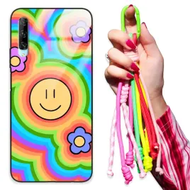 etui-do-huawei-honor-9x-pro-case-glass-z-brelokiem-neon-sznurki-dziewczece