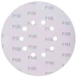 papier-krazek-rzep-bialy-white-225mm-p100-10-otworow-25-sztuk