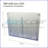 tablica-z-kieszeniami-a4-x2-organizer-plexi-stan-nowy