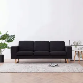 vidaxl-3-osobowa-sofa-tapicerowana-tkanina-czarna