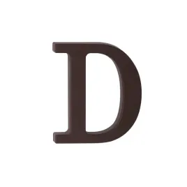 litera-na-dom-plastikowa-9cm-brazowa-d