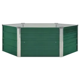 vidaxl-donica-do-podniesionej-grzadki-129x129x46-cm-stal-zielona