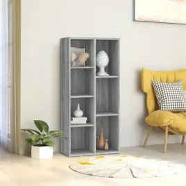 vidaxl-regal-na-ksiazki-szary-dab-sonoma-50x25x106-cm