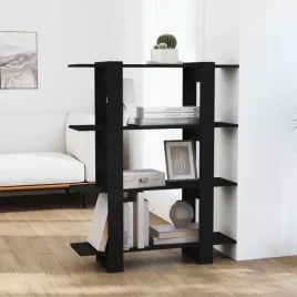vidaxl-regal-na-ksiazki-przegroda-czarny-100x30x1235-cm