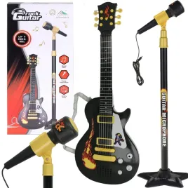 gitara-elektryczna-grajaca-muzyke-dla-dzieci-zestaw-2w1-statyw-mikrofon