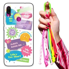 etui-do-xiaomi-redmi-note-7-case-glass-z-brelokiem-neon-sznurki-dziewczece