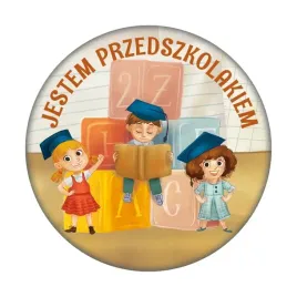 przypinka-znaczek-button-jestem-przedszkolakiem