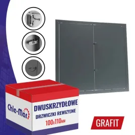 drzwiczki-rewizyjne-inspekcyjne-dwuskrzydlowe-maxi-100x110cm-grafit