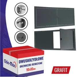 drzwiczki-rewizyjne-inspekcyjne-dwuskrzydlowe-maxi-90x80cm-grafit
