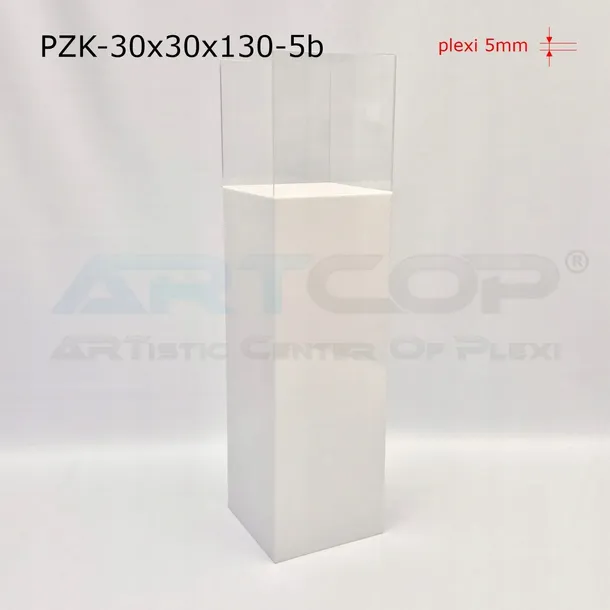 postument-klosz-podest-z-plexi-opal-30x30x130cm-gablota-na-wystawe-kubik-stan-nowy-szerokosc-produktu-30-cm