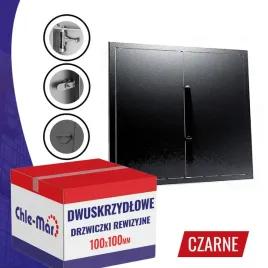 drzwiczki-rewizyjne-inspekcyjne-dwuskrzydlowe-maxi-100x100cm-czarne