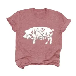 tshirt-damski-koszulka-z-krotkim-rekawem-swinka-pig-rozowa-rozmiar-m