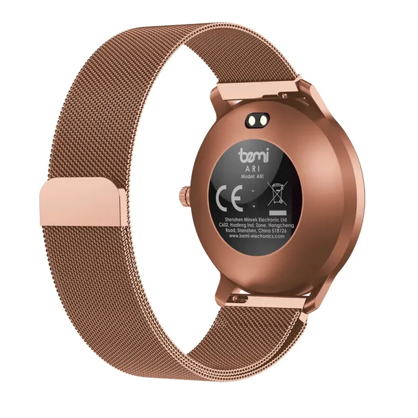 smartwatch-bemi-ari-miedziany-ksztalt-koperty-okragla