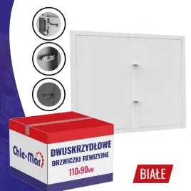 drzwiczki-rewizyjne-inspekcyjne-dwuskrzydlowe-maxi-110x90cm-biale-pokretlo