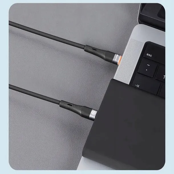 kabel-nillkin-data-cable-flowspeed-silicon-usb-c-usb-c-pd-60w-czarny-kolor-czarny