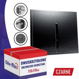 drzwiczki-rewizyjne-inspekcyjne-dwuskrzydlowe-maxi-110x110cm-czarne-pokretl