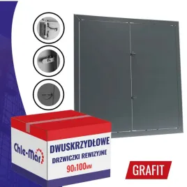 drzwiczki-rewizyjne-inspekcyjne-dwuskrzydlowe-maxi-90x100cm-grafit