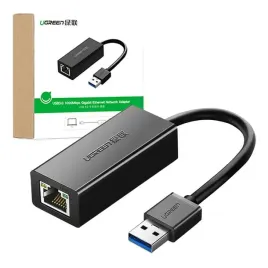 ugreen-adapter-sieciowy-usb-a-do-rj45-gigabit-ethernet-czarny