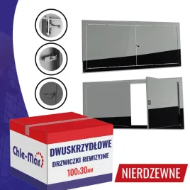 drzwiczki-rewizyjne-inspekcyjne-dwuskrzydlowe-maxi-100x30cm-nierdzewne